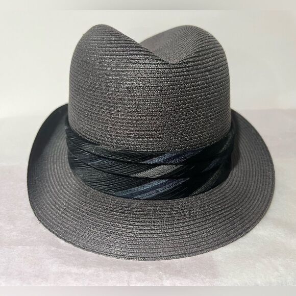 Very Vintage Men’s 6-7/8” Fedora Hat from Tully’s of Omaha - Retro Vibe EUC - Picture 7 of 8